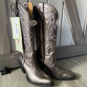 Idyllwind Revenge Silver Pewter Boots Size 8